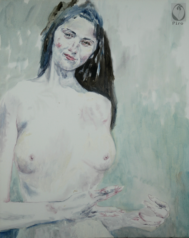 oil on canvas - olio su tela di Piro